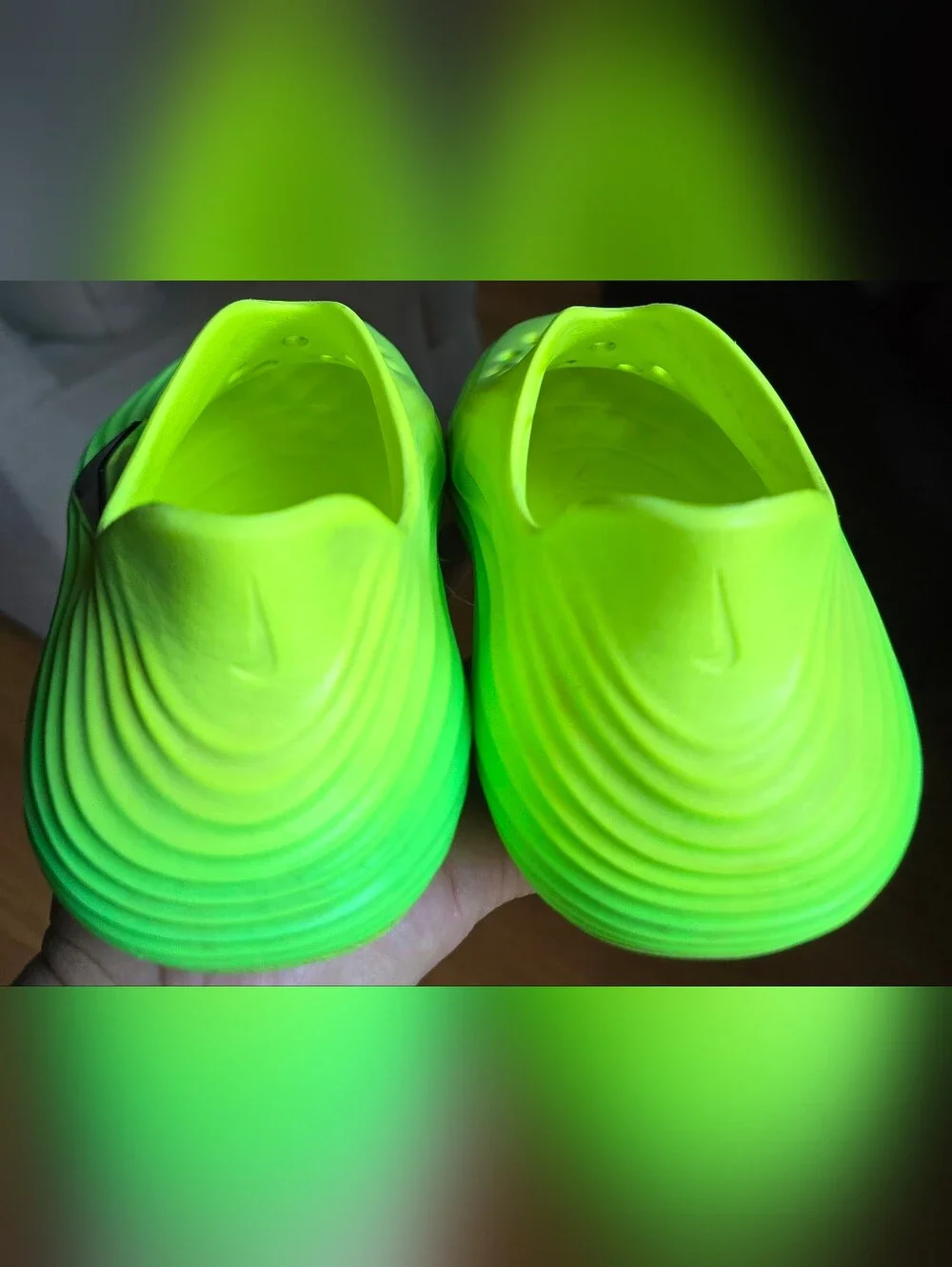Sz 4 Men's/5 Women's/4Y NIKE REACT X REJUVEN8 Green Strike/Volt/Black